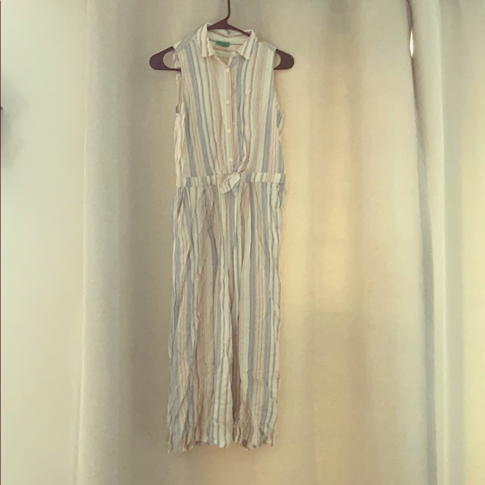 Tank top one piece pant suit